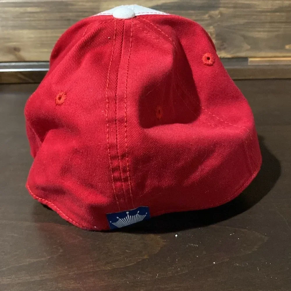 Budweiser King of Beers Red White Blue Baseball Cap Hat Size M/L